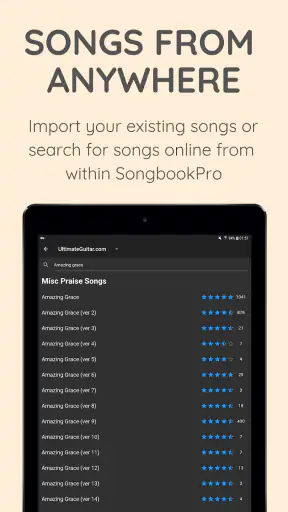 SongbookPro screenshot