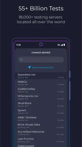 Speedtest von Ookla screenshot