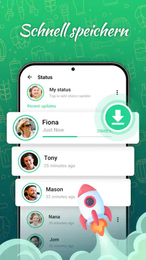 Speichere Status, Status-Saver screenshot