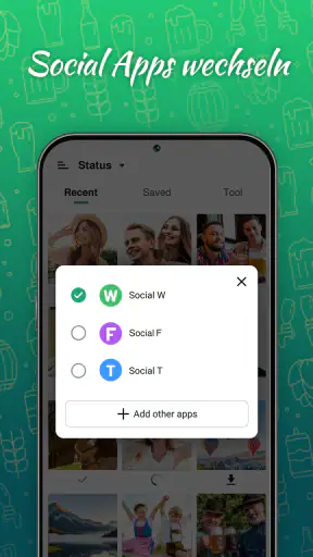 Speichere Status, Status-Saver screenshot