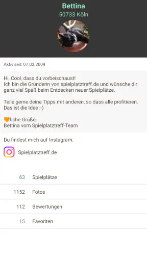 Spielplatztreff App screenshot