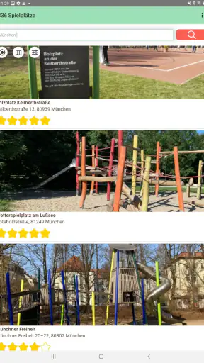 Spielplatztreff App screenshot