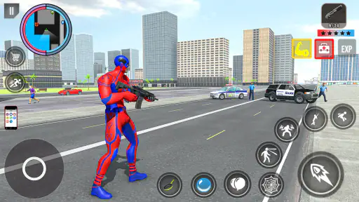 Rope Action City Fighting Game screenshot 11