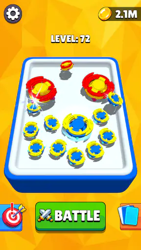 Spinner Merge Fight Spiel screenshot