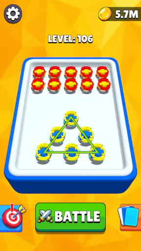 Spinner Merge Fight Spiel screenshot