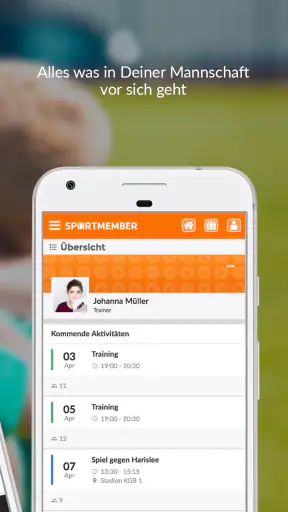 Sportmember – Die Vereinsapp! screenshot