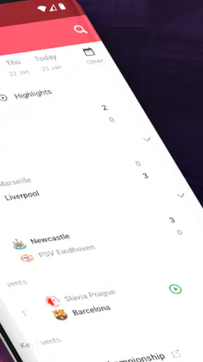 SportyTV: Live Scores & News screenshot