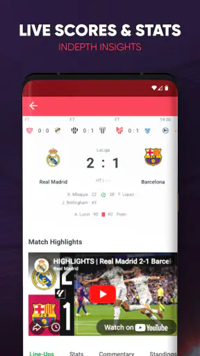 SportyTV: Live Scores & News screenshot