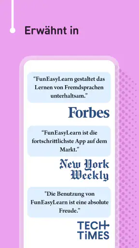 Sprachen lernen - FunEasyLearn screenshot