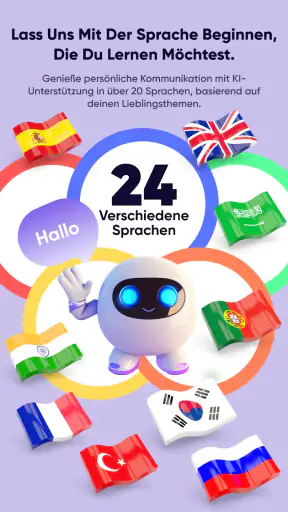 Sprachen lernen per Chat screenshot