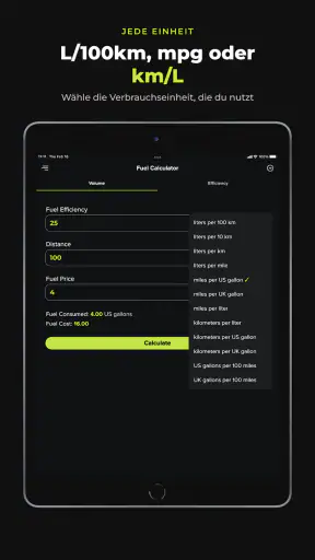 Spritrechner: Verbrauch screenshot 9