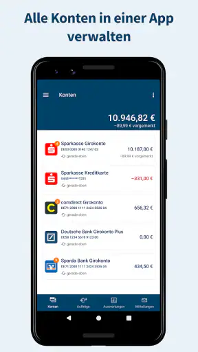 StarMoney - Banking + Finanzen screenshot 1