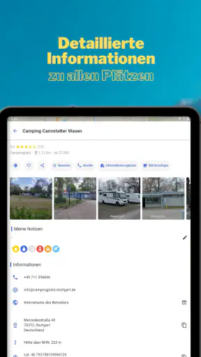 Stellplatz-Radar von promobil screenshot 12