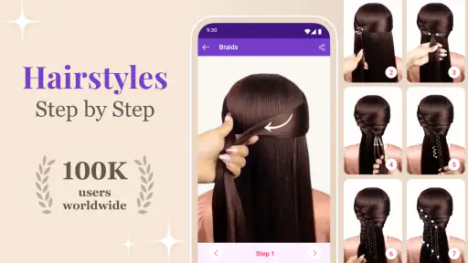 Frisuren app screenshot