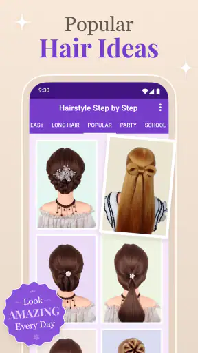 Frisuren app screenshot