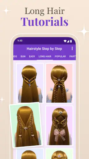 Frisuren app screenshot
