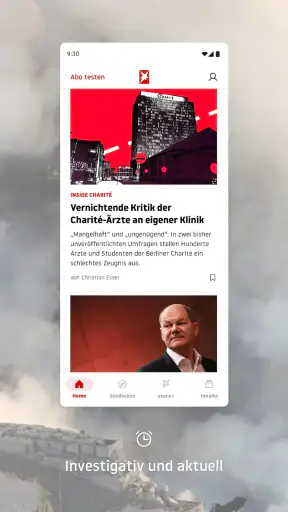 stern online: Nachrichten App screenshot