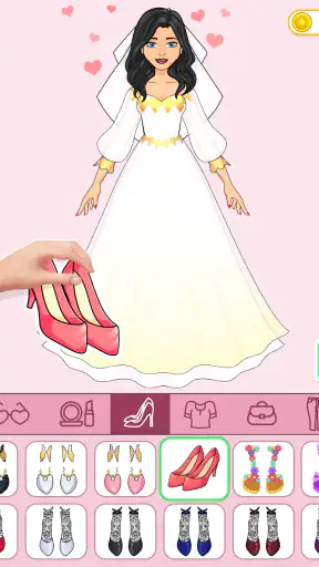 Sticker Puppe DIY-Anziehspiel screenshot