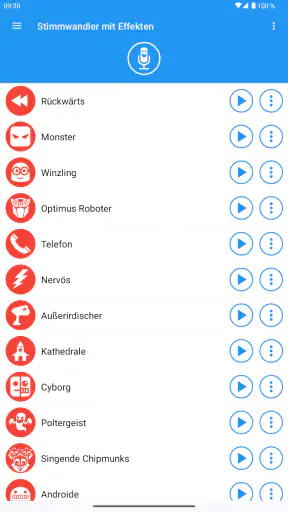 Stimmwandler mit Effekten screenshot 10