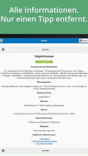 Straußenführer Südbaden screenshot 10