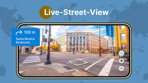 Street View Live 3D-GPS-Karte screenshot 12