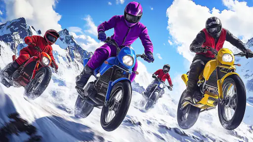 Stunt Motorcycle Racing Game screenshot 10