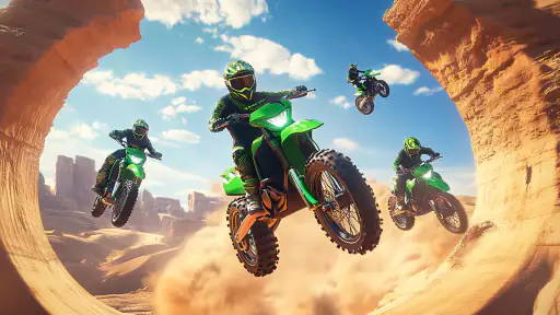 Stunt Motorcycle Racing Game screenshot 12