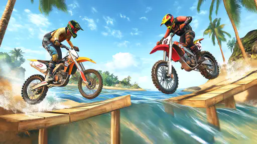 Stunt Motorcycle Racing Game screenshot 9