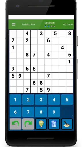 Sudoku ohne Werbung offline screenshot