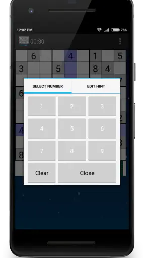 Sudoku ohne Werbung offline screenshot