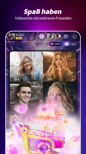 SUGO: Sprach-Chat- Partei screenshot