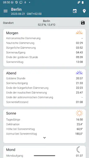 Sun Position Pro screenshot