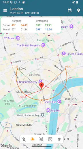 Sun Position Pro screenshot