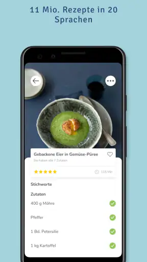 Supercook-Rezeptgenerator screenshot