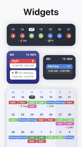 Supershift - Dienstplan screenshot