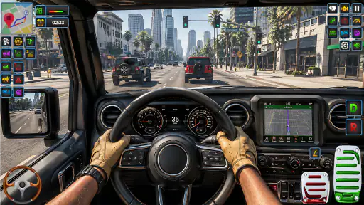 SUV Jeep fahren 4x4 Simulation screenshot 11