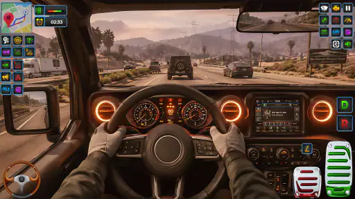 SUV Jeep fahren 4x4 Simulation screenshot 9