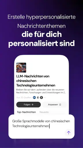 Syft: KI-native Nachrichten screenshot