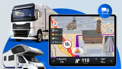 Sygic LKW Wohnmobil Navigation screenshot 9