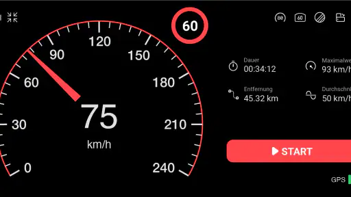 Tachometer : Kilometerzähler screenshot