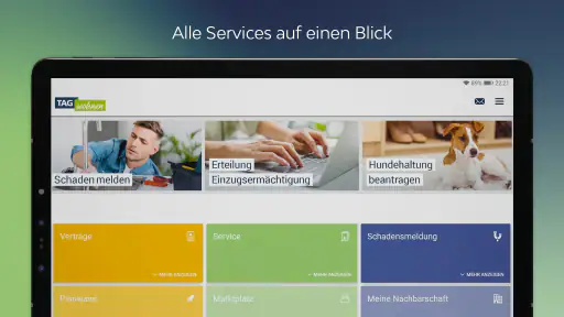 TAG Wohnen screenshot