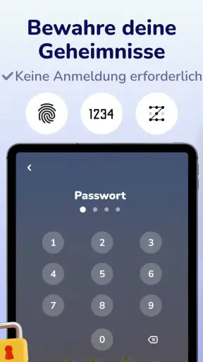 Tagebuch Journal mit Passwort screenshot 10