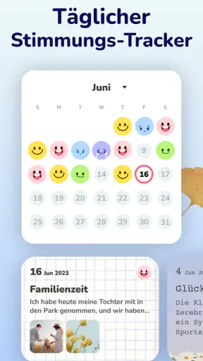 Tagebuch Journal mit Passwort screenshot
