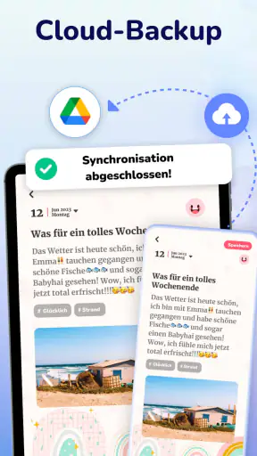 Tagebuch Journal mit Passwort screenshot
