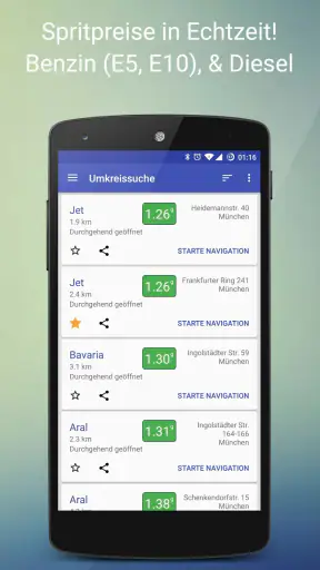 Tank Navigator günstig Tanken! screenshot