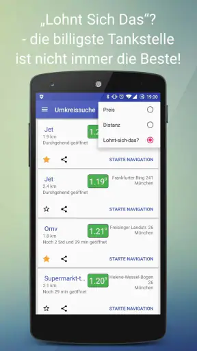 Tank Navigator günstig Tanken! screenshot