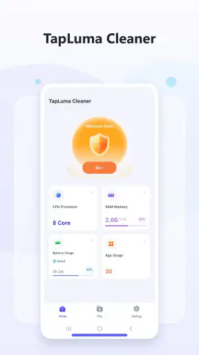 TapLuma Cleaner - Antivirus screenshot