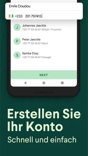 Taptap Send: Geld Senden screenshot