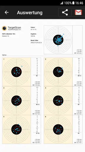 TargetScan ISSF Pistol & Rifle screenshot