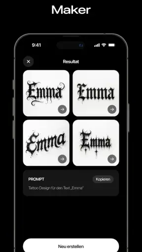 Tattoo AI – Tattoo-Designs screenshot